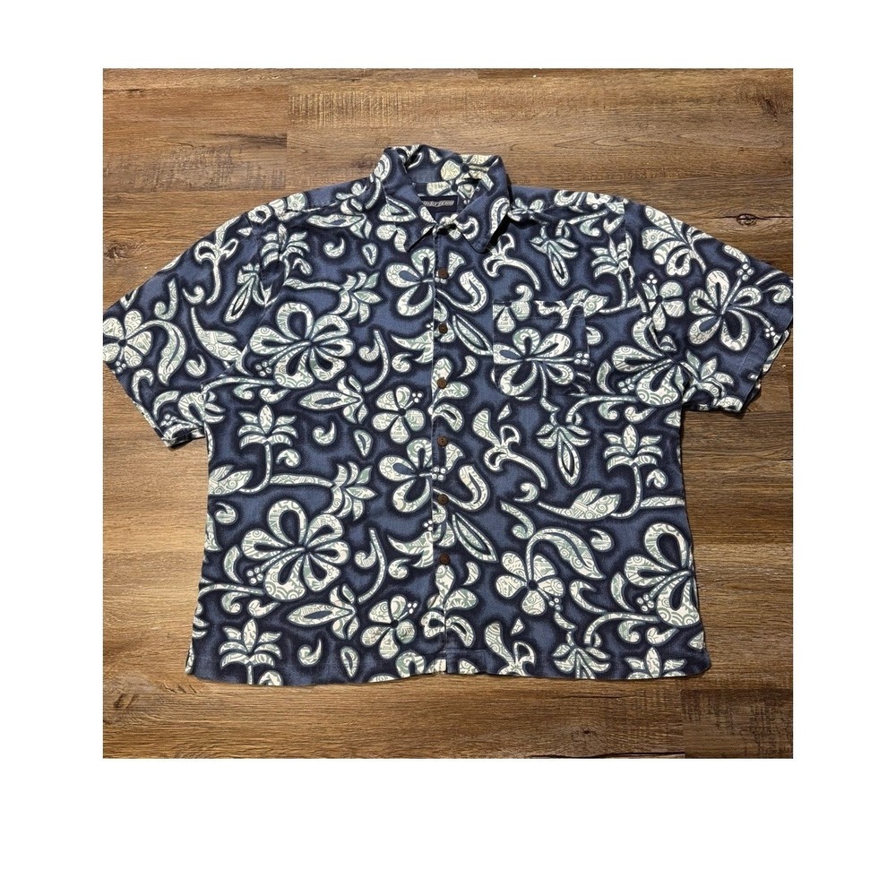 Surfwear Point Zero Hawaii Button Up‎
